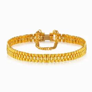 [한국금다이아몬드] 순금 팔찌 금 렉스 시계 체인 24K 18.75g 18K장식