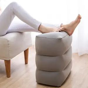 2단 3단 에어발쿠션 차량발 받침 다리 대 오늘샵 스툴 기내 용쿠션