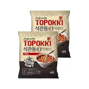 석관동 국물 떡볶이, 490g, 2개