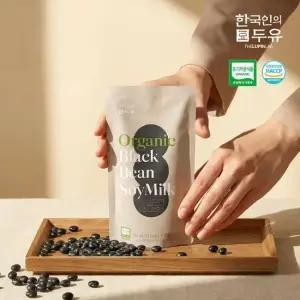 한국인의 두유 유기농 서리태 콩물두유 10팩 1박스