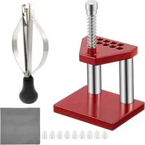 TICFROG 시계 핸즈 수리 도구 키트 (분리 및 프레스 포함) 제작용 설치 터 풀러 플런저 제거기 손목시계