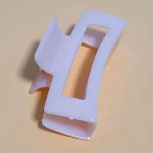 유광 사각 집게핀 머리핀 헤어 머리 8.5cm 악세사리 예쁜 끈