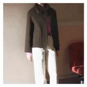 [엘루아] 울 블랜드 핸드메이드 하프코트 3종택1