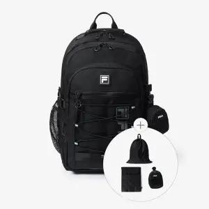 [롯데백화점]휠라 트리플 스트링 백팩 FS3BPH1001XBLK