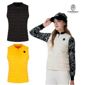 까스텔바작 까스텔바작 골프 여성 다운 패딩 퀼팅 경량 조끼 BGEWVT-601