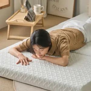 [가구타운] 휴안 접이식 메모리폼 매트리스 10cm 3단 토퍼 고밀도 MS/S/SS