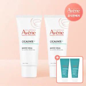 아벤느 S.O.S 시칼파트 플러스 블레미쉬 크림 40ml 2개+클리낭스 클렌징젤 15ml 2개 추가증정
