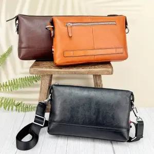 DKES_B8862 남자 가죽 클러치 맨스백 크로스백 남자클러치 가죽클러치 남성클러치