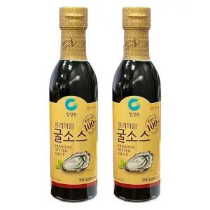청정원 프리미엄 굴소스 500g 2개