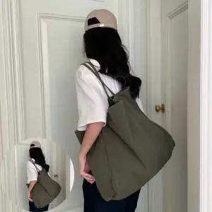 미니캔버스백 빅사이즈 대형 코튼 에코백 토트백 숄더백 여성 여행