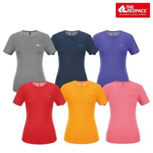 [레드페이스] [레드페이스 본사] 여성 시그마 쿨 라운드 하프 우먼 티셔츠 REWFTSM20650