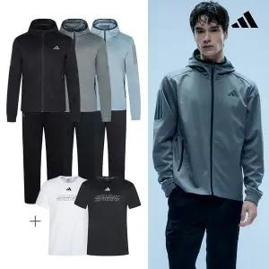 [신세계라이브쇼핑]26SS 최신상) 아디다스 남성 하이드로 5.0 퍼포먼스 수트 4종세트