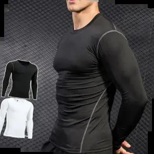 남성 스포츠 이너웨어 운동복 간절기 긴팔 티셔츠