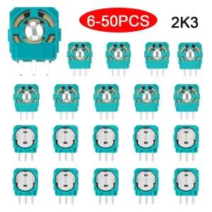 듀얼센스엣지 Dualsense PS5 트림 포트 저항 모듈 센서 6-50개 아날로그 조이스틱 전위차계 2K3 옴 교체
