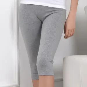 미아모르 면스판 8부 쫄바지 여성 레깅스 타이즈 내의