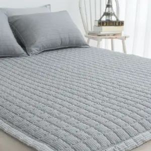 [블루마켓]솔트 논슬립 침대패드 SS 그레이 1P 먼지없는 패드 미끄럼방지침대패드 슈퍼싱글침대패드 먼지없