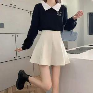 플리츠스커트 YV64AU28 속바지 여성 예쁜치마 다리날씬해보이는