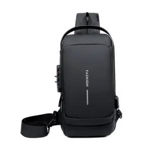 크로스백 도난방지 캐주얼 어개 스트랩 카드수납 슬링백 가방