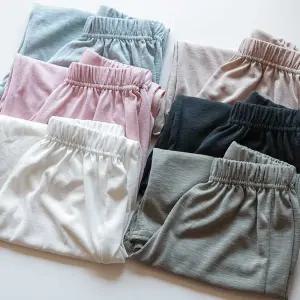 유아 아기 입기 편한 여름 데일리 팬츠 통넓은 바지