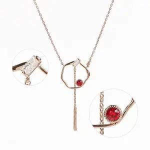 코스모 탄생석 목걸이