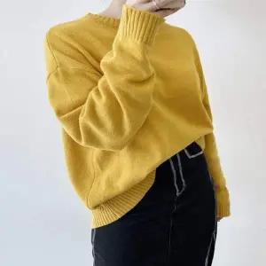 니트 OB21TH60 여성오버핏램스울라운드데일리 2L-CHE 1011W