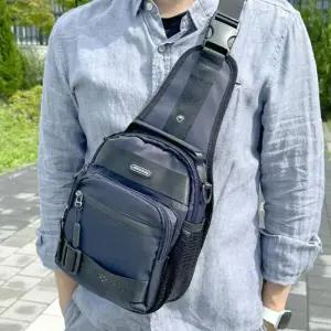 [룽스]방식 착용가능 옆가방 슬림 크로스 슬링백