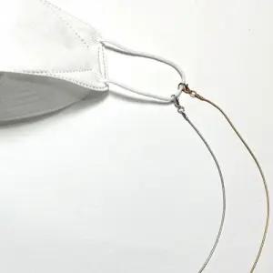 골드 실버 얇은 체인 실 데일리 마스크 목걸이 스트랩