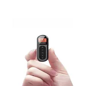 무선 초소형 라디오 휴대용 충전식 등산 미니라디오 포켓 주파수 캠핑 효도 라이딩 낚시