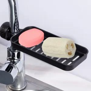 샤워기비누받침 비누받침 씽크대수전수납 샤워기봉수납받침대