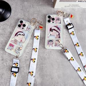 삼성 갤럭시 S21 S22 S23 S24 S25 S26 플러스 울트라 스트랩 엣지용 크레용 케이스 장식 FE 손목