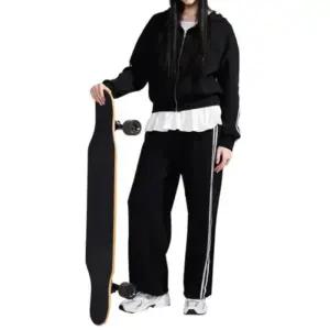 에꼴리에 HC33 트랙 후드 집업 세트 여아,상하복,집업,바지,레이스,트랙,세트,후드집