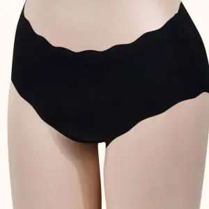 여성 TB950577 베이직 물결패턴 누디 햄라인 삼각 미디 팬티 1p