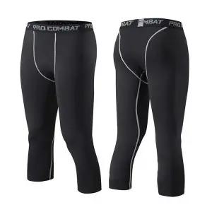 [하프클럽/]헬스 레깅스 7부 스포츠 짐 웨어 남성 에슬레저 룩