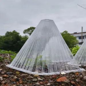 식물 보호 덮개 캡 모종 꼬깔 방충 초대형 보온 텃밭