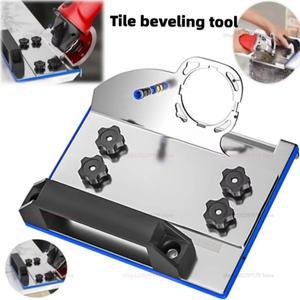 타일용 앵글 그라인더 스탠드 45도 모서리 절단 도구 세라믹 스톤 타일 엣지 베벨링 및 마감 DIY에 완벽