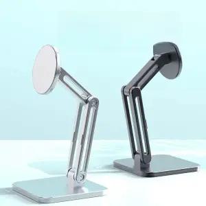 태블릿 거치대 각도조절 스마트폰 겸용 접이식 마그네틱