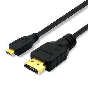 CBUS 7.6m(25피트) HDMI to 마이크로 케이블, 소니 FDR-AX53 핸디캠, HXR-NX80, FDR-AX700, HDR-CX405, FDR-AX100, 파나소닉 캠코더 HC-V800, HC-WXF1, HC-VXF990, HC-VX981K, HC-V770K, HC-V100 Zoom Q2n, Q4n Q8용