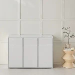 한스리빙 분리수거함 가정용  사무실 탕비실 쓰레기통 업소용 3단 (무료)