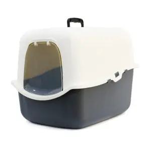 퀸오브 토일렛(그레이)고양이 애묘 애완 캣렛 화장실 반려 펫화