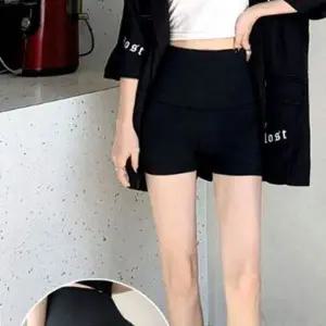 하이웨스트 레깅스 9부 요가 운동바지