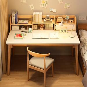 원목책상 수험생책상 나무 감성 튼튼한 직접조립 책상 원목 감성책상 100X60CM 오래쓰는