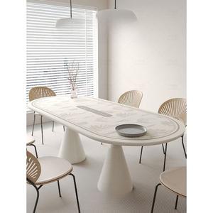 타원형 식탁보 방수 테이블보 식탁매트 방수식탁보