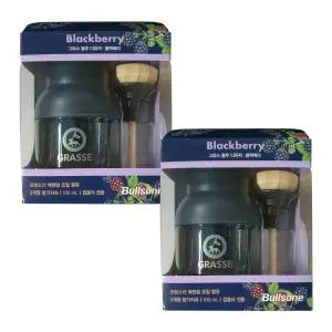 불스원 그라스 블루 디퓨저 블랙 베리 100ml x 2개
