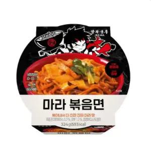 탕화쿵푸 마라 볶음면 324g 4개