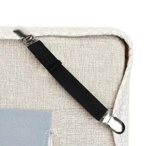 침대 패드 고정 밴드 집게 밀림방지 4개세트 소사이즈