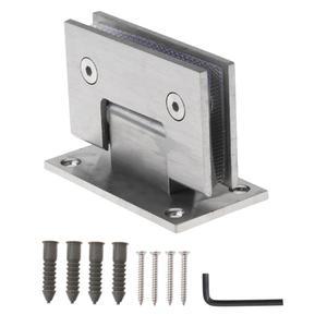 숨은경첩 8 12mm 유리 도어 힌지 욕실 샤워 Frameless 브래킷 벽 마운트