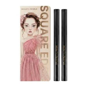 뷰티피플 철벽녀 스퀘어 엣지 아이 라이너 스퀘어 블랙X2개