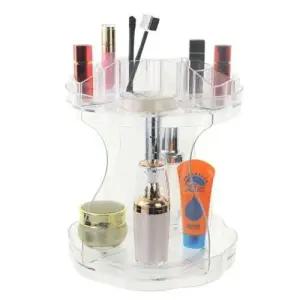빠띠라인 2단 회전형 화장품 정리함 W0924E1