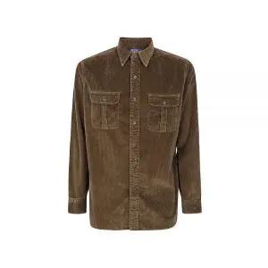 [폴로]랄프로렌 클래식핏 스웨이드 패치 코듀로이 셔츠 119493522