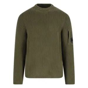 [CP컴퍼니] 풀 립 크루 넥 리브 스웨터 148400585